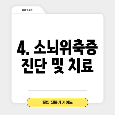 4. 소뇌위축증 진단 및 치료