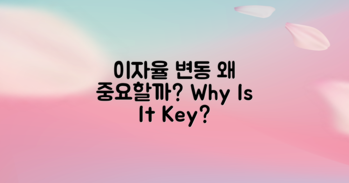 이자율 변동은 왜 중요할까?