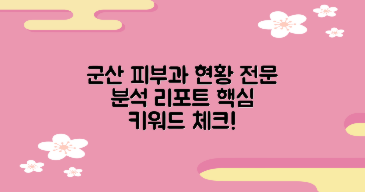 군산시 피부과 현황 분석