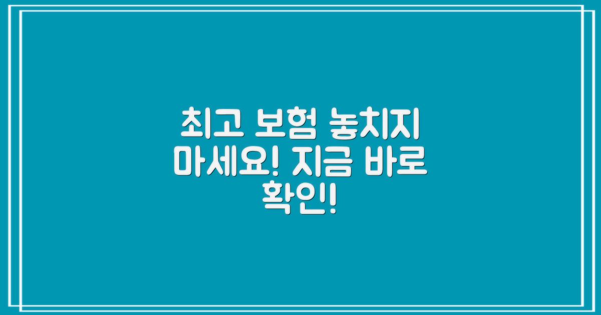 최고의 보험을 찾아보세요!