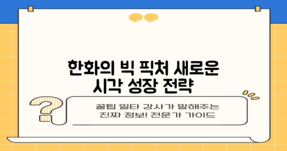 새로운 관점: 한화의 큰 그림